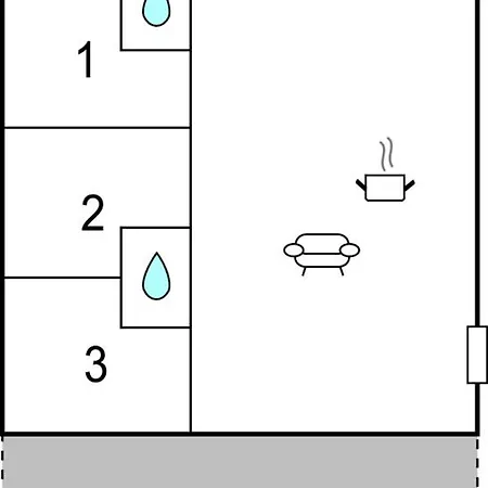 Lejlighed 3 Bedroom Gorgeous In